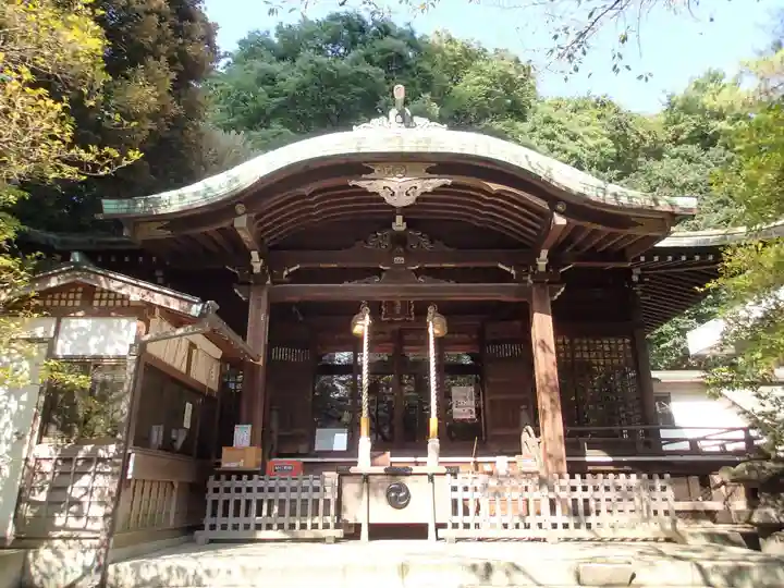 御田八幡神社の本殿・本堂