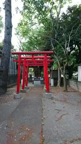 高澤神社の鳥居