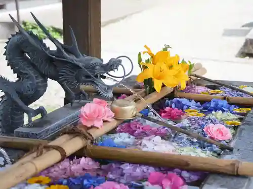 今市報徳二宮神社の手水舎