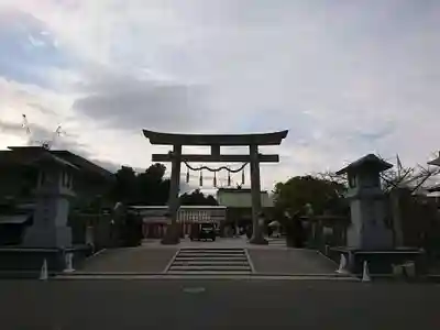 難波大社 生國魂神社の鳥居