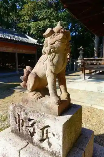 棚倉孫神社の狛犬