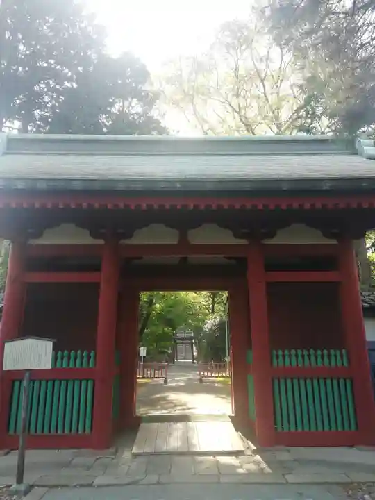 仙波東照宮の山門・神門