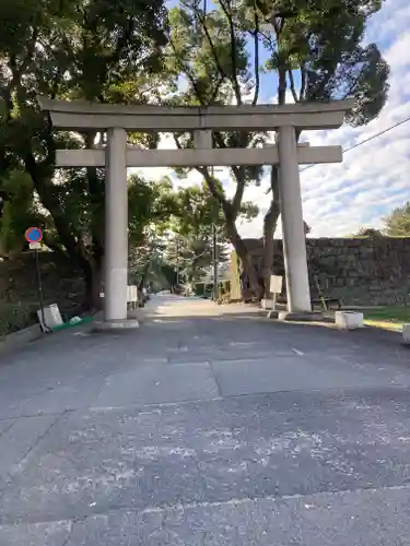 和歌山縣護國神社の鳥居