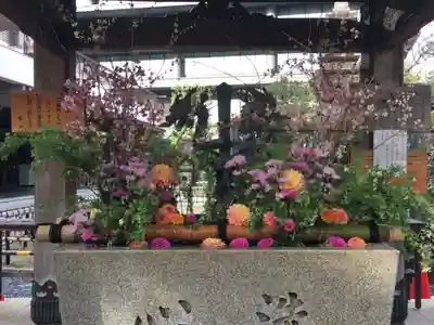 豊川稲荷東京別院の手水舎