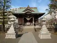 大棚・中川杉山神社の本殿・本堂