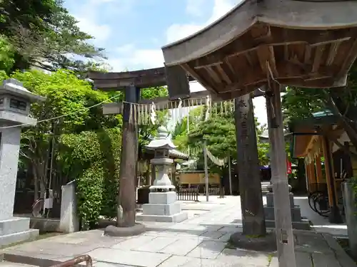 久留米宗社　日吉神社の鳥居