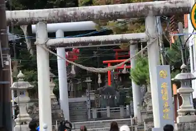 安積國造神社の鳥居