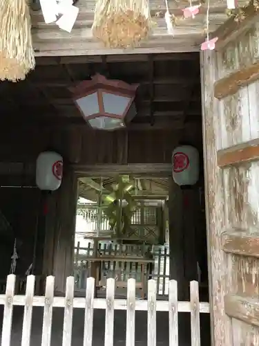 井戸神社の本殿