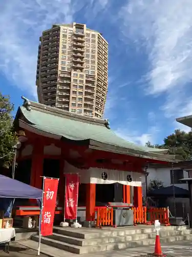 麻布氷川神社の本殿・本堂