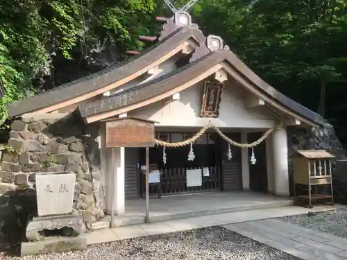 戸隠神社奥社の本殿