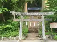 戸隠神社中社の鳥居