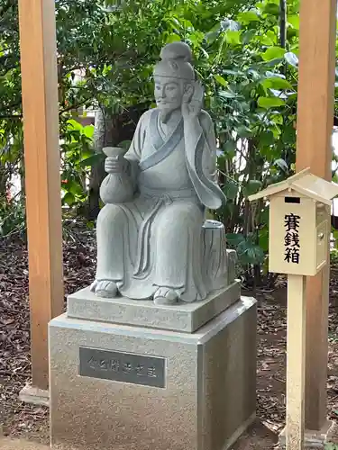 川越八幡宮の像