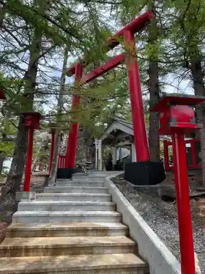 冨士山小御嶽神社の鳥居