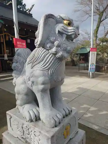 櫻岡大神宮の狛犬