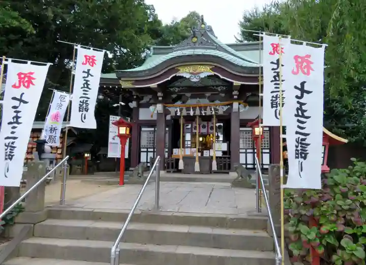川越八幡宮の本殿・本堂