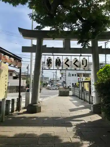 検見川神社の鳥居