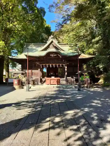 谷保天満宮の本殿