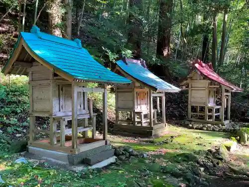 鳥海山大物忌神社蕨岡口ノ宮の末社