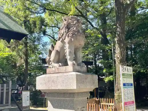 若宮神明社の狛犬