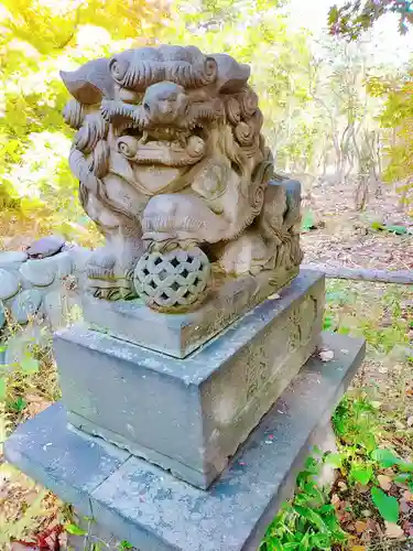 菜洗神社の狛犬