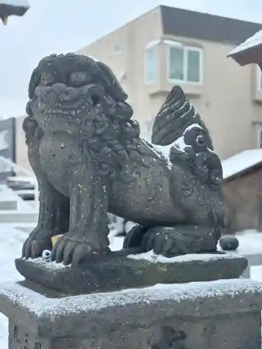 札幌諏訪神社の狛犬