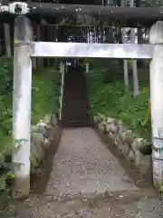 日光大室高龗神社の鳥居