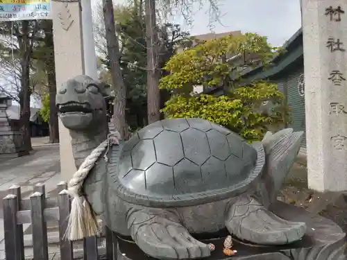 亀有香取神社の狛犬