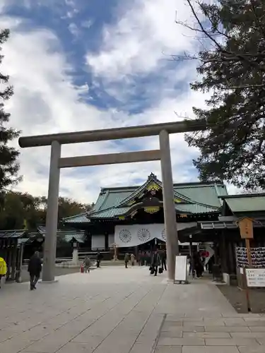 靖國神社の鳥居