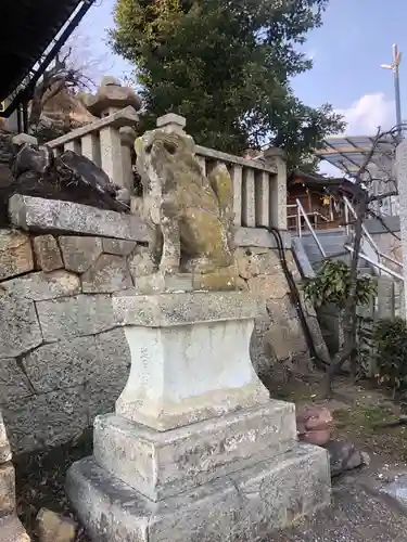 生石神社の狛犬