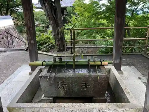 善峯寺の手水舎