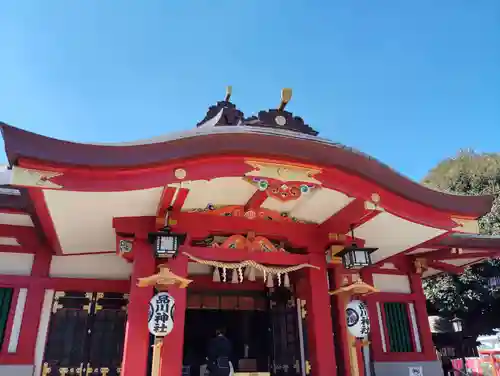 品川神社の本殿・本堂