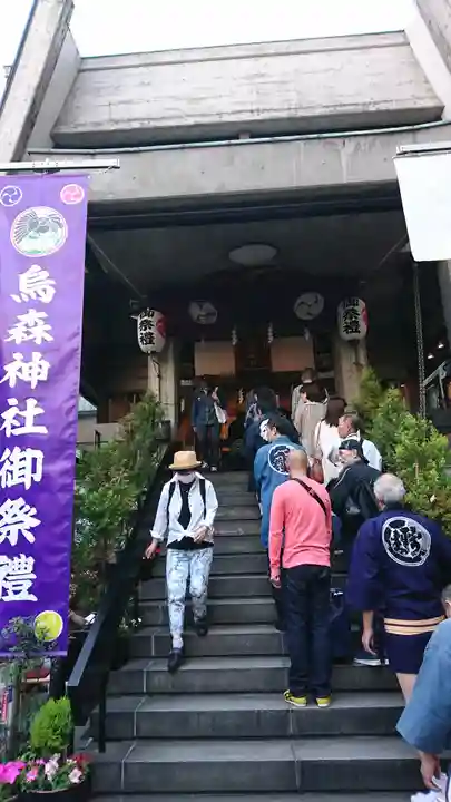 烏森神社の本殿・本堂