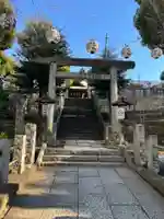 西向天神社の鳥居