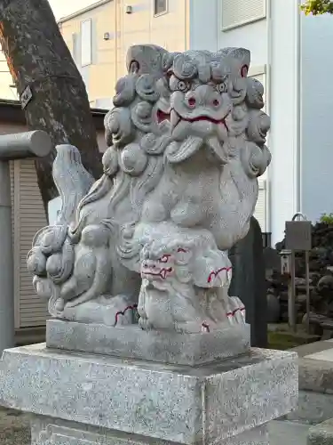 桑川神社の狛犬