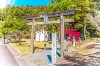 長石稲荷神社の鳥居