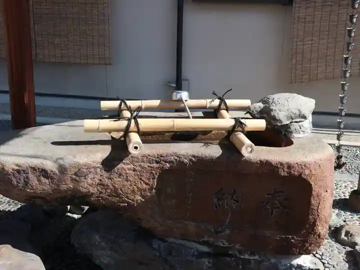 玄武神社の手水舎