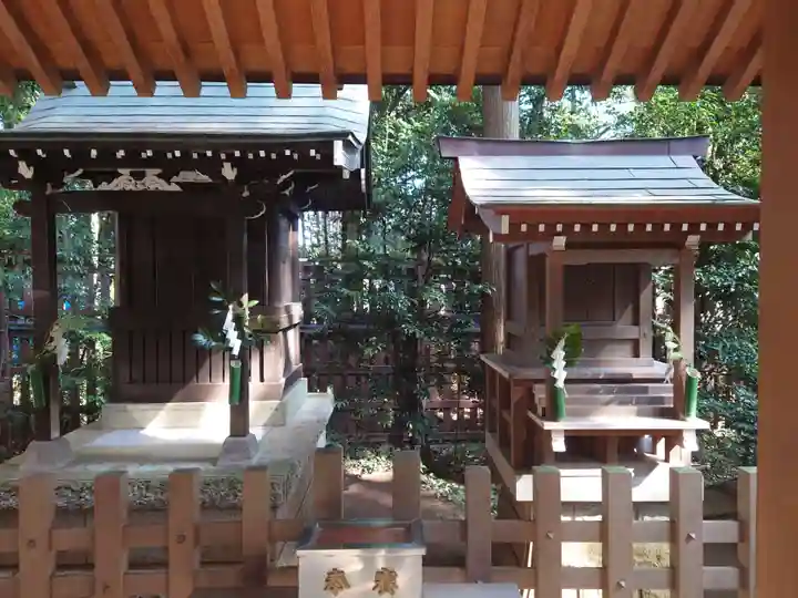 駒木諏訪神社の末社・摂社