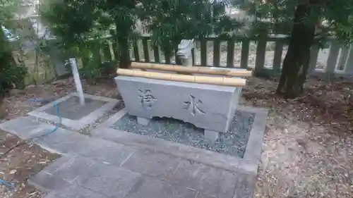 清瀬神社の手水舎