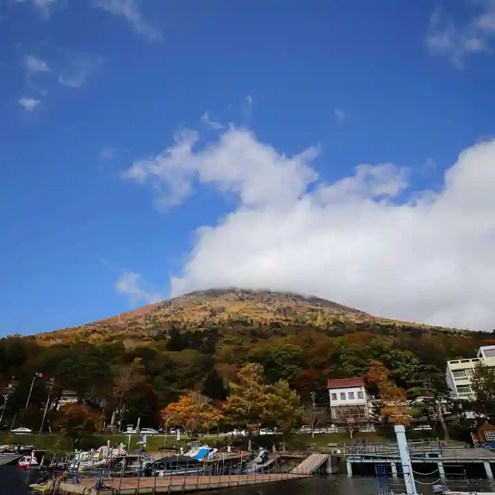 日光二荒山神社中宮祠の景色