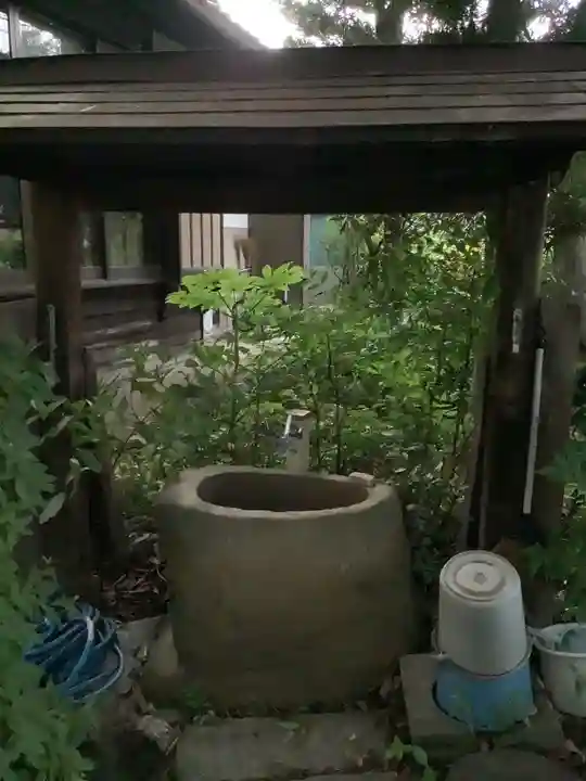 行者寺の手水舎