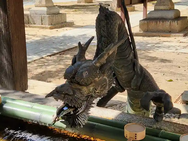 那古野神社の手水舎