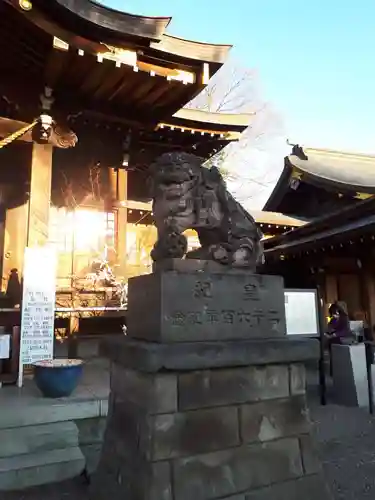 行田八幡神社の狛犬