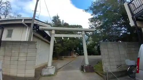 中町天祖神社の鳥居