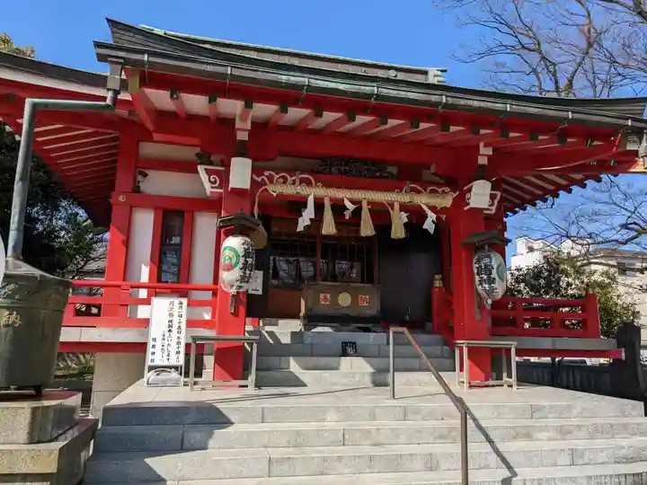 当代島稲荷神社の本殿・本堂