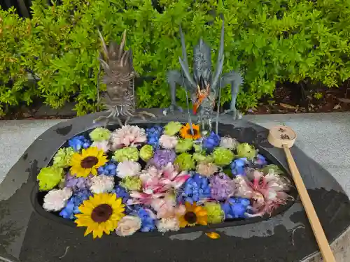 駒込妙義神社の手水舎