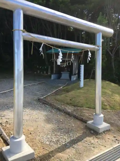 姥嶽蛇王神社の鳥居