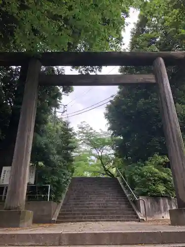 所澤神明社の鳥居