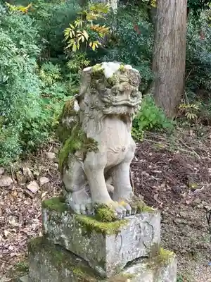 伊福部神社の狛犬