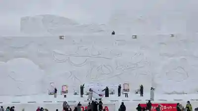 上川神社頓宮の周辺