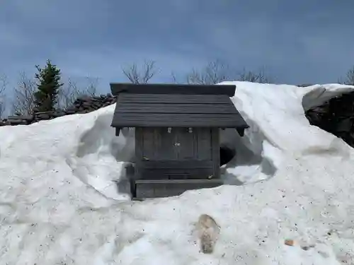 山家神社奥宮の本殿